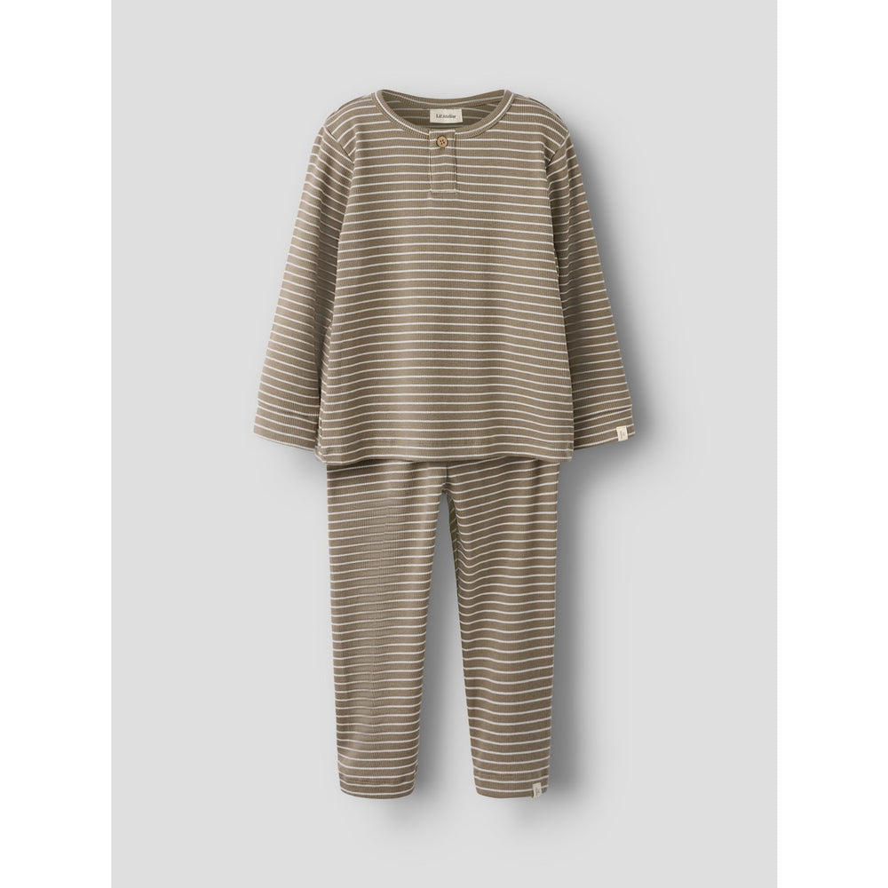 Køb Lil'Atelier Sepia Tint Turtledove Nmmgago Ls Night Sæt Lil
