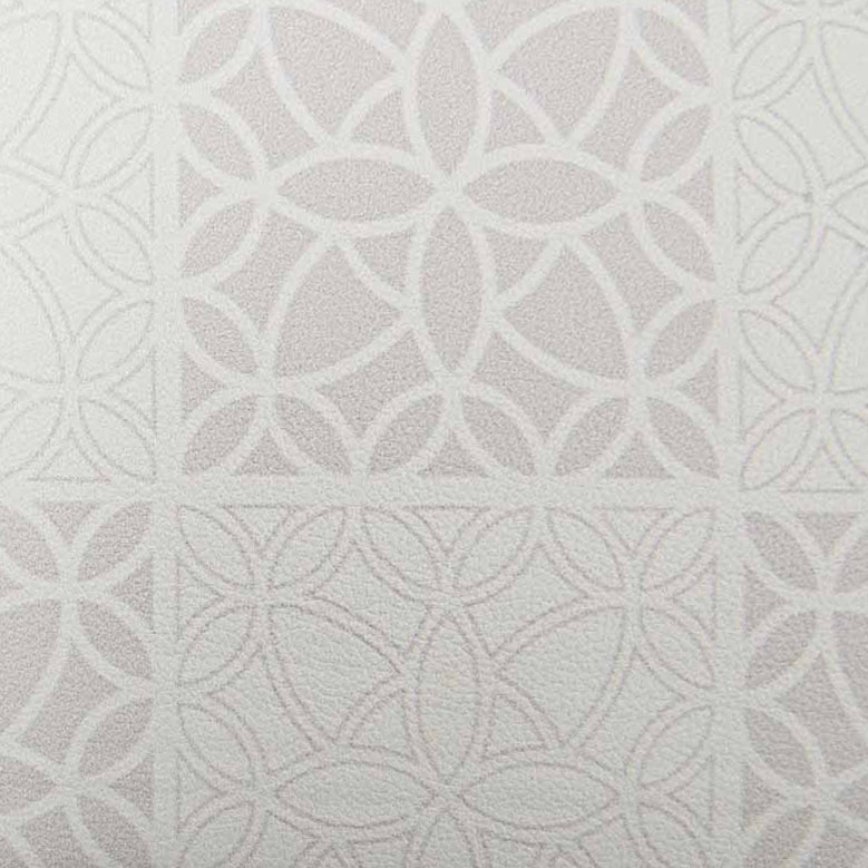 Tapis vinyle 'Mosalia' beige