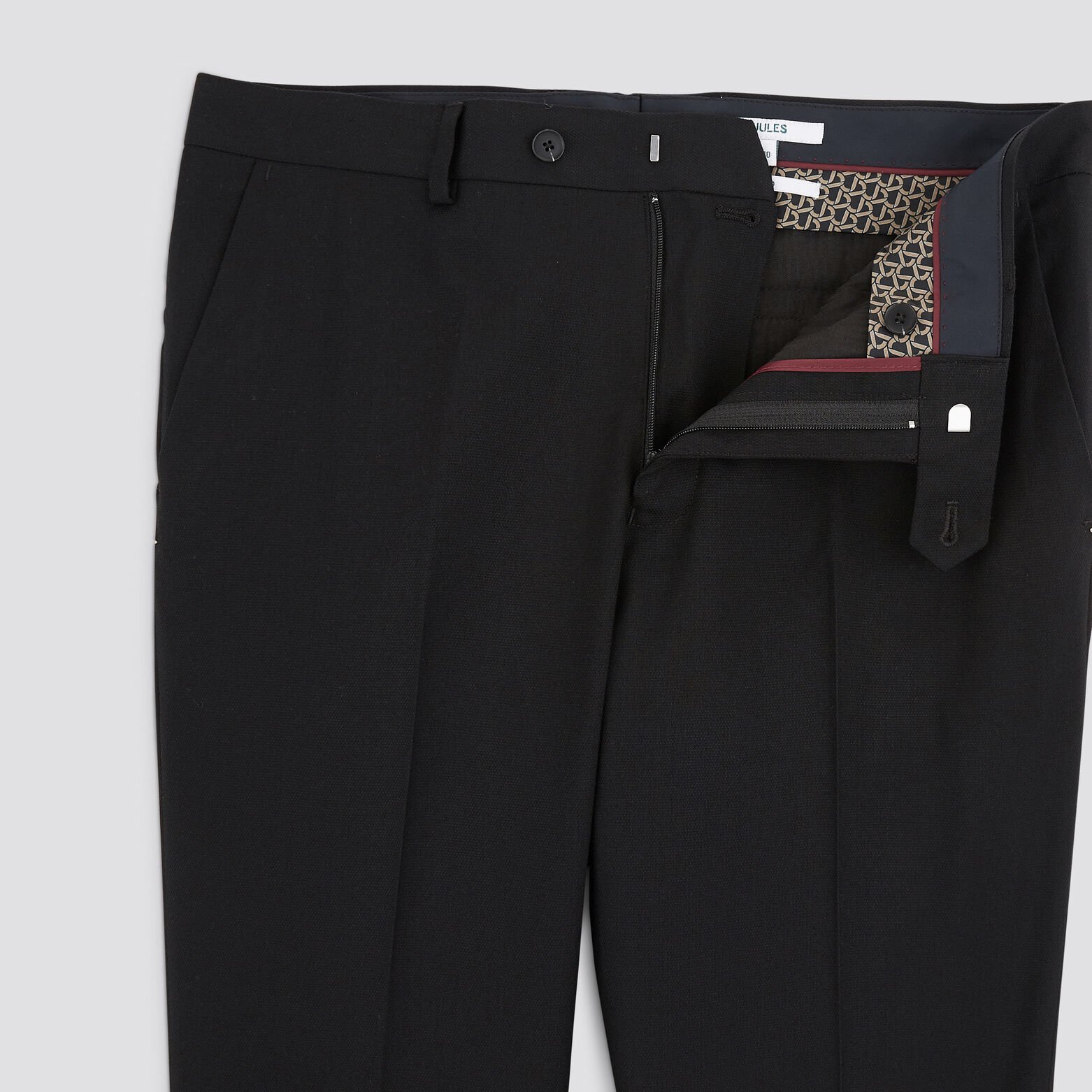 Pantalon de costume coupe slim Noir