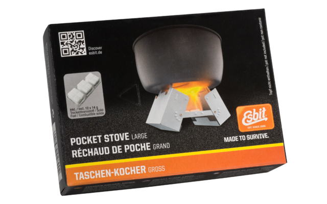 Esbit Taschenkocher inklusive Brennstofftabletten