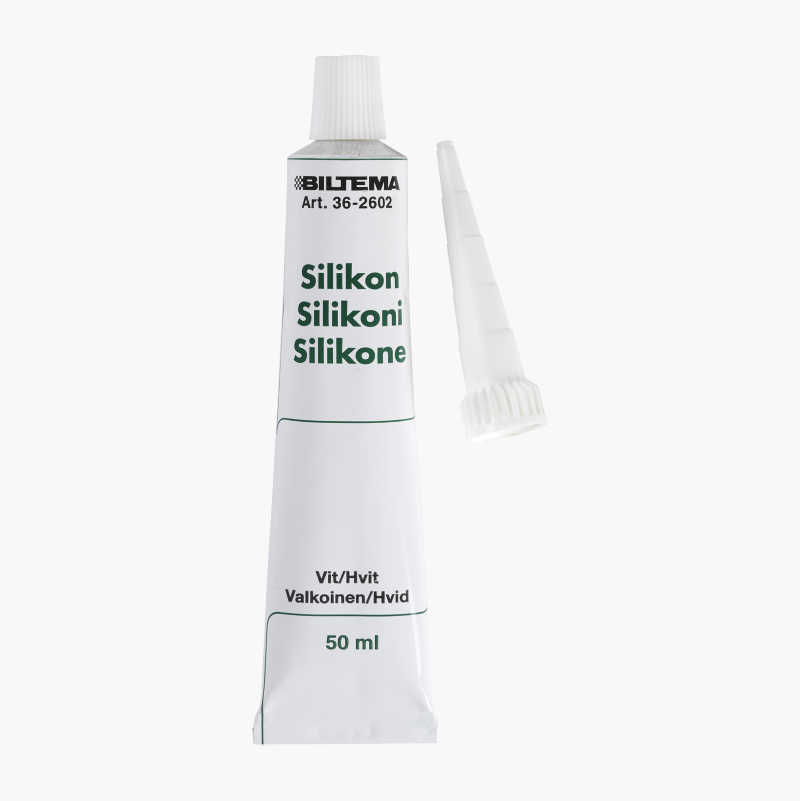 Silikon hvit, 50 ml