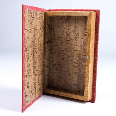 Buch-Tresor 'Lexikon', B 14 cm, H 21 cm, L 3 cm von fischer's lagerhaus