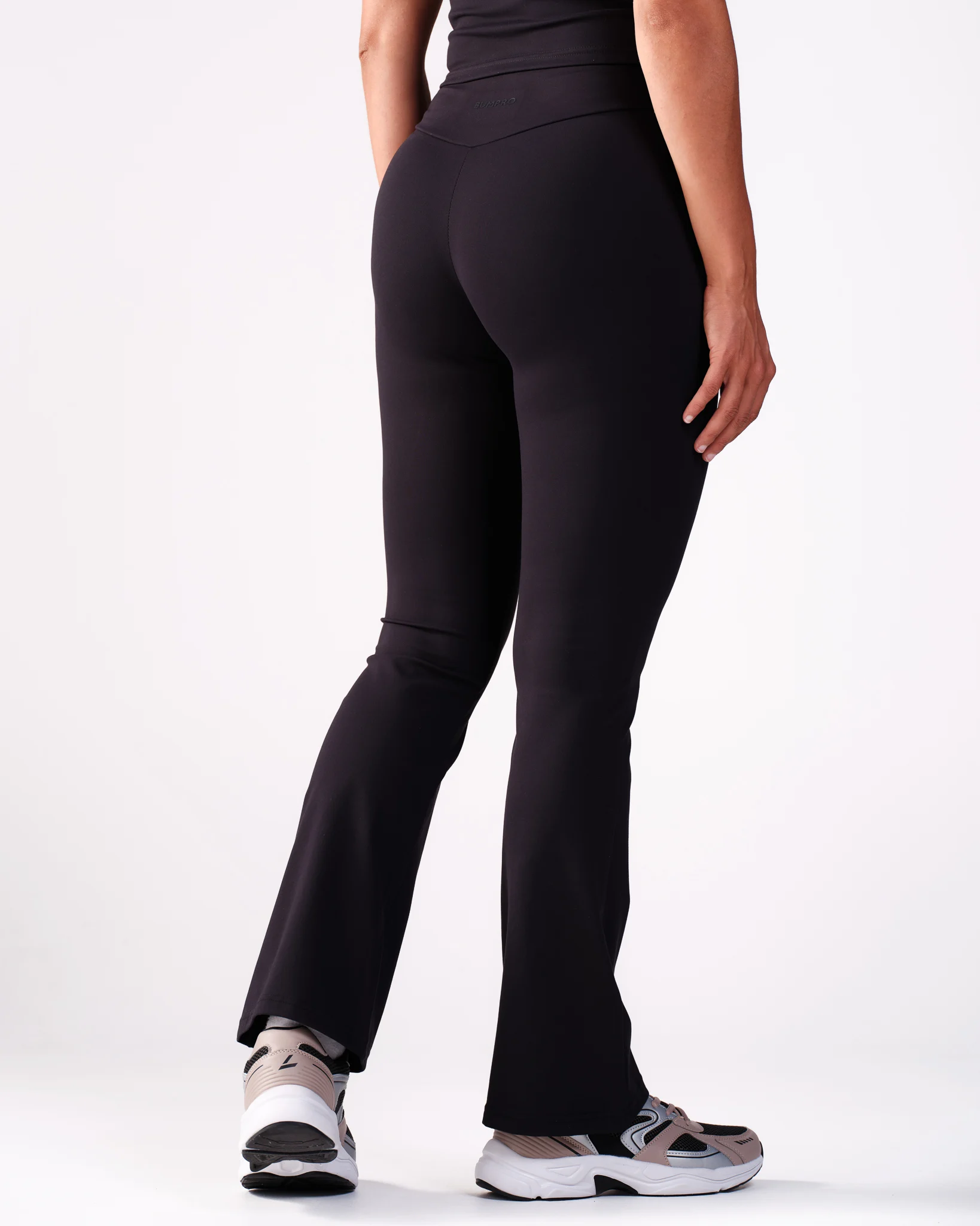 Bumpro Lively Flare Pants Black