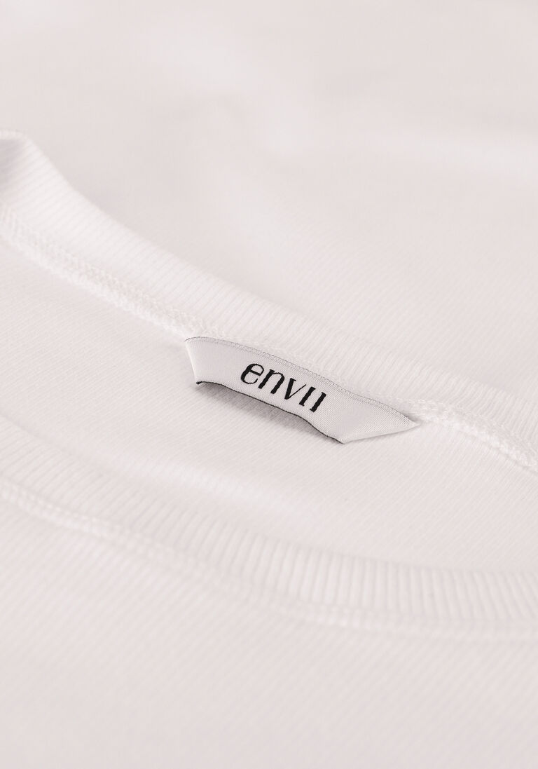 ENVII witte envii t-shirt enally ls o-n tee 5314