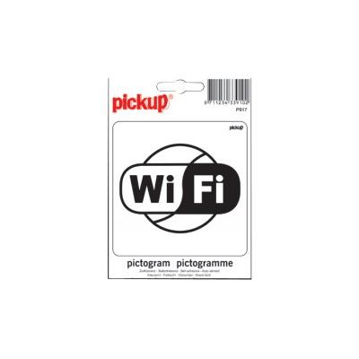 Pickup - Pictogramme - Zone Wi-Fi - 100 x 100 mm