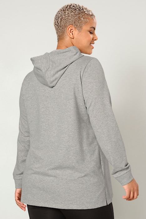 Hoodie, Schrift-Druck, Kapuze, Langarm