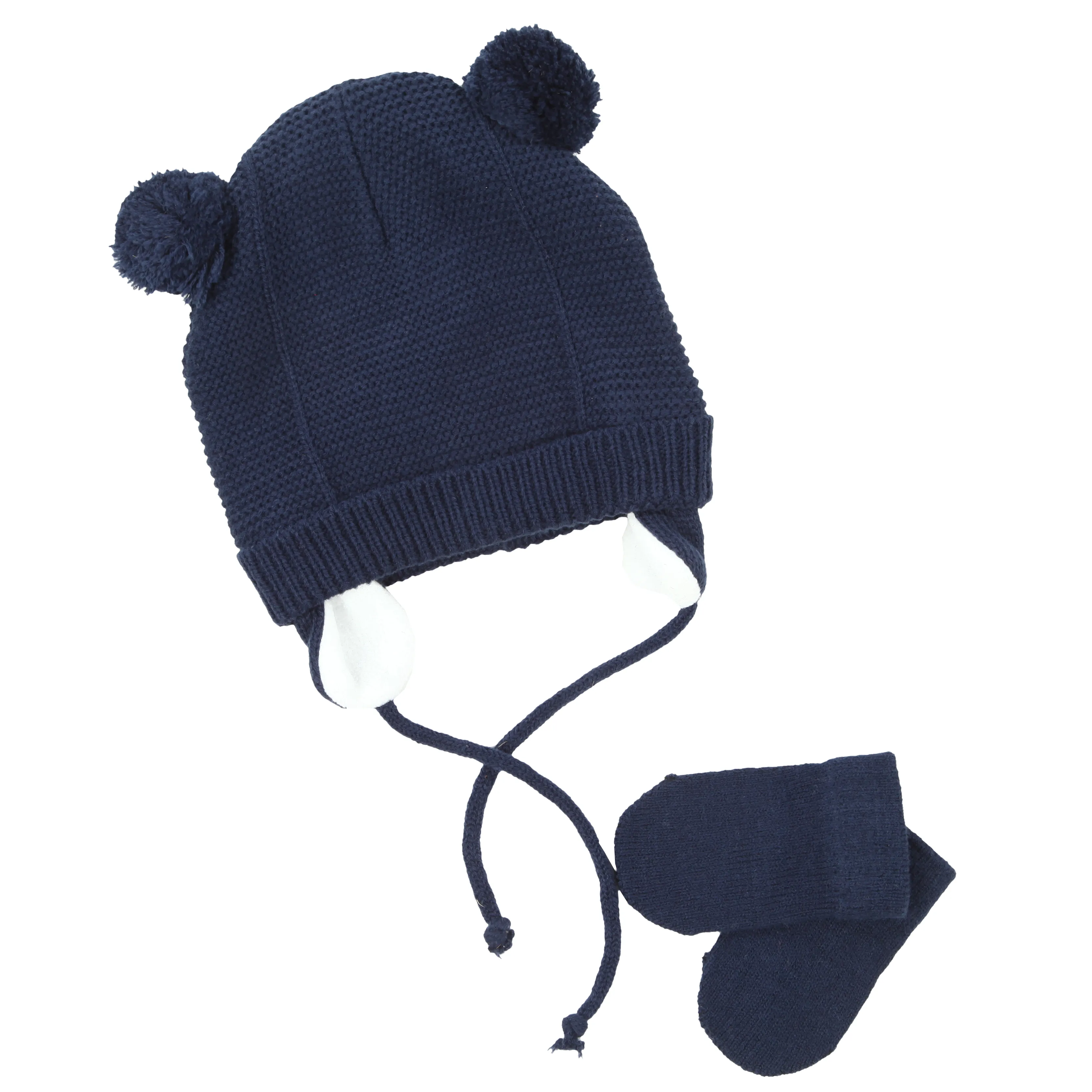 Baby Jungen Set bestehend aus Mütze und Handschuhen