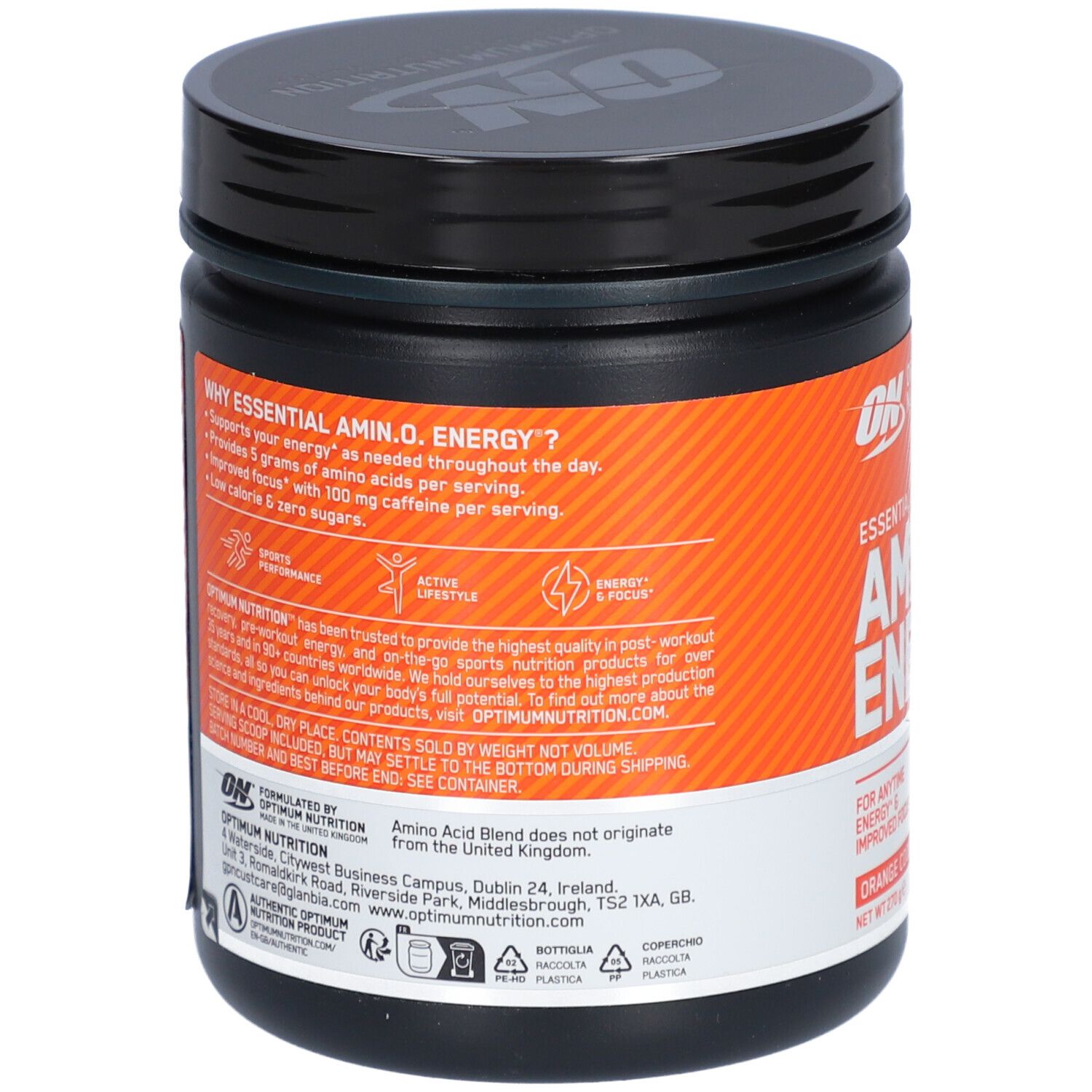 Optimum Nutrition Essential AMIN.O. Energy Orange