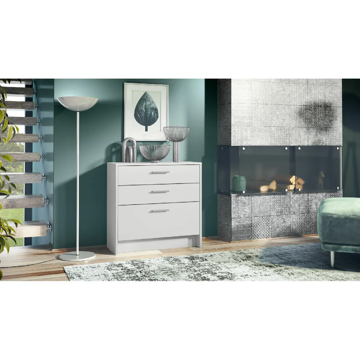 MPC Meuble Blanc Mat