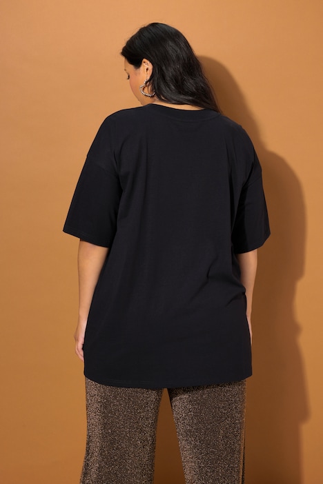 T-Shirt, Oversized, Rücken-Fotoprint