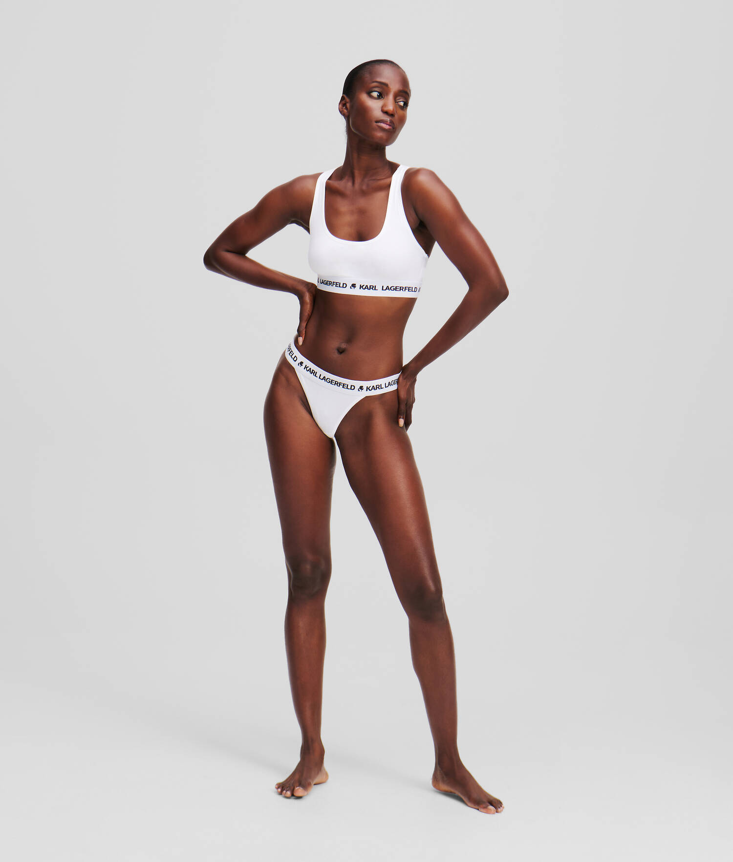CULOTTES BRÉSILIENNES À LOGO KARL – LOT DE 3