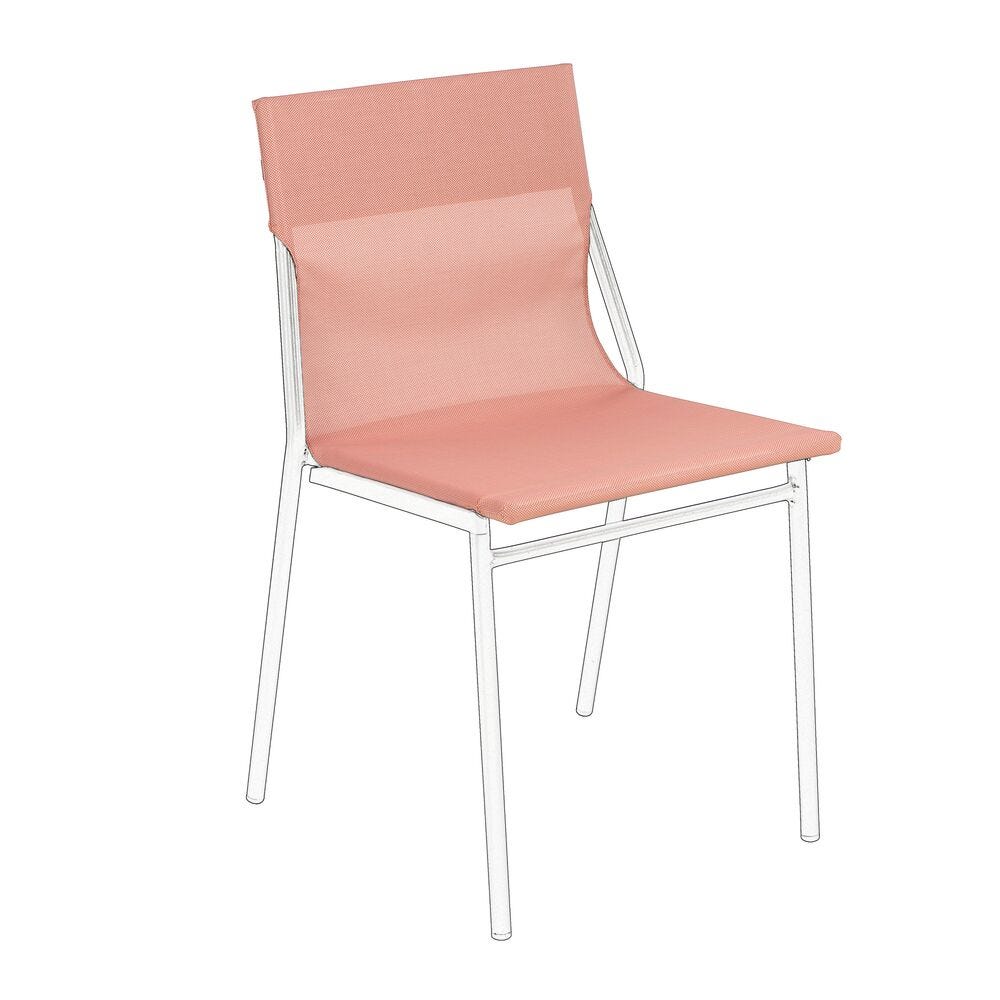 Stühle Ersatzbezug Horizon Batyline® Duo Orange Terre Cuite