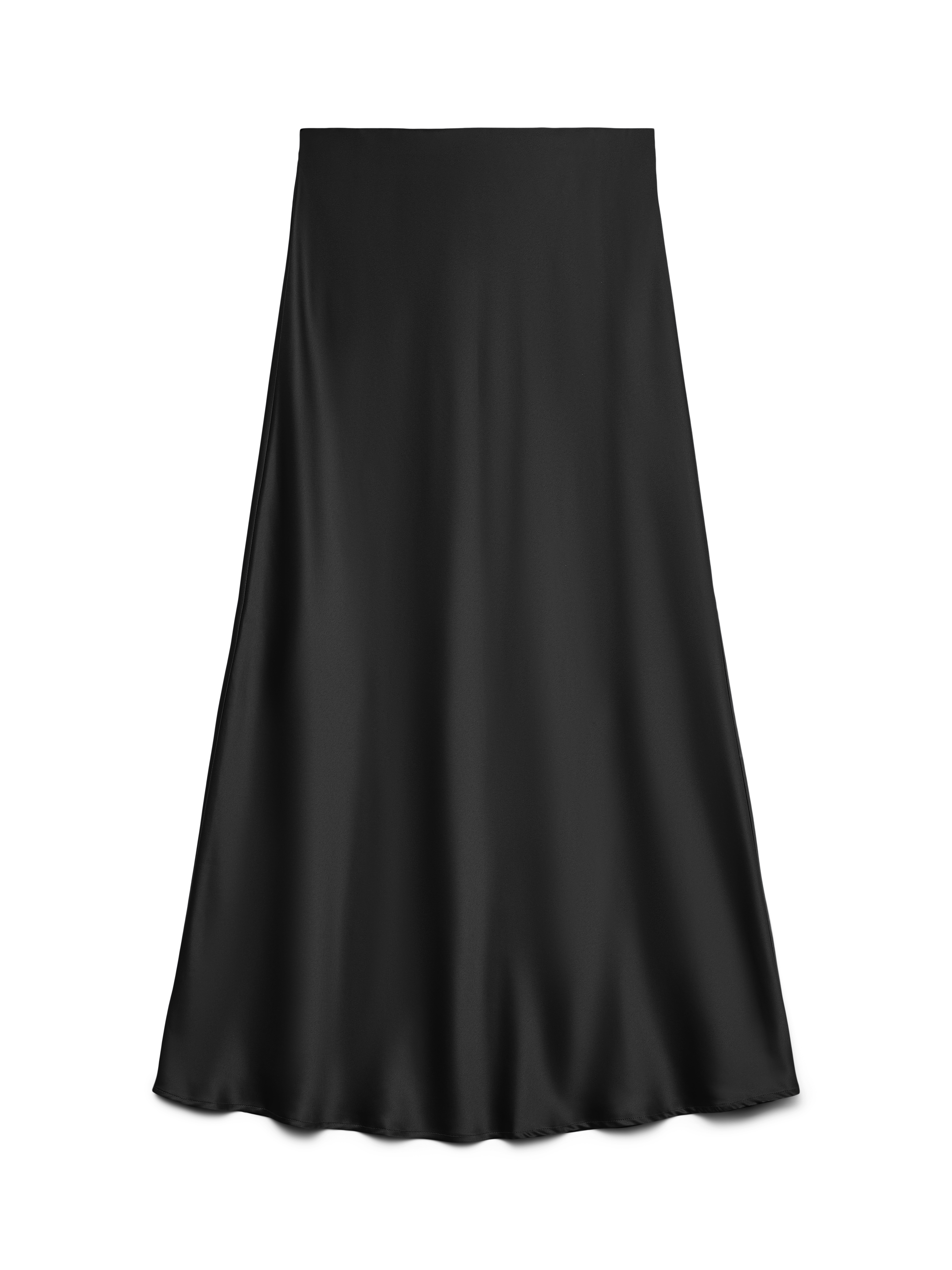VMMERLE Mid waist Midi-rok