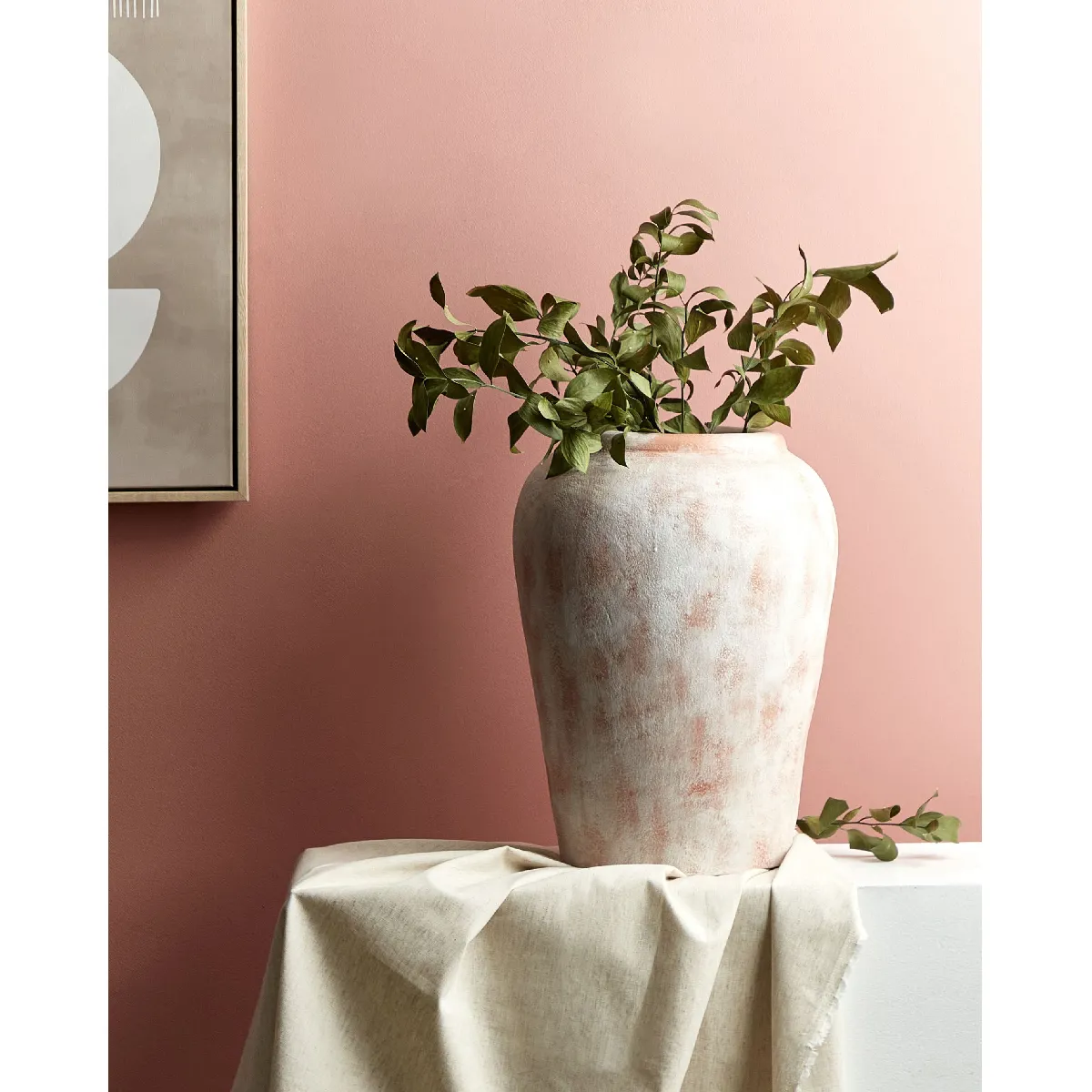 BELIANI Vase MIRI - Blanc