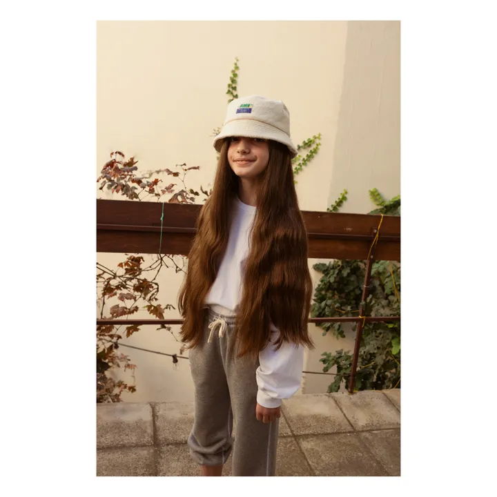 American Vintage Jogger Coton Bio | Gris chiné