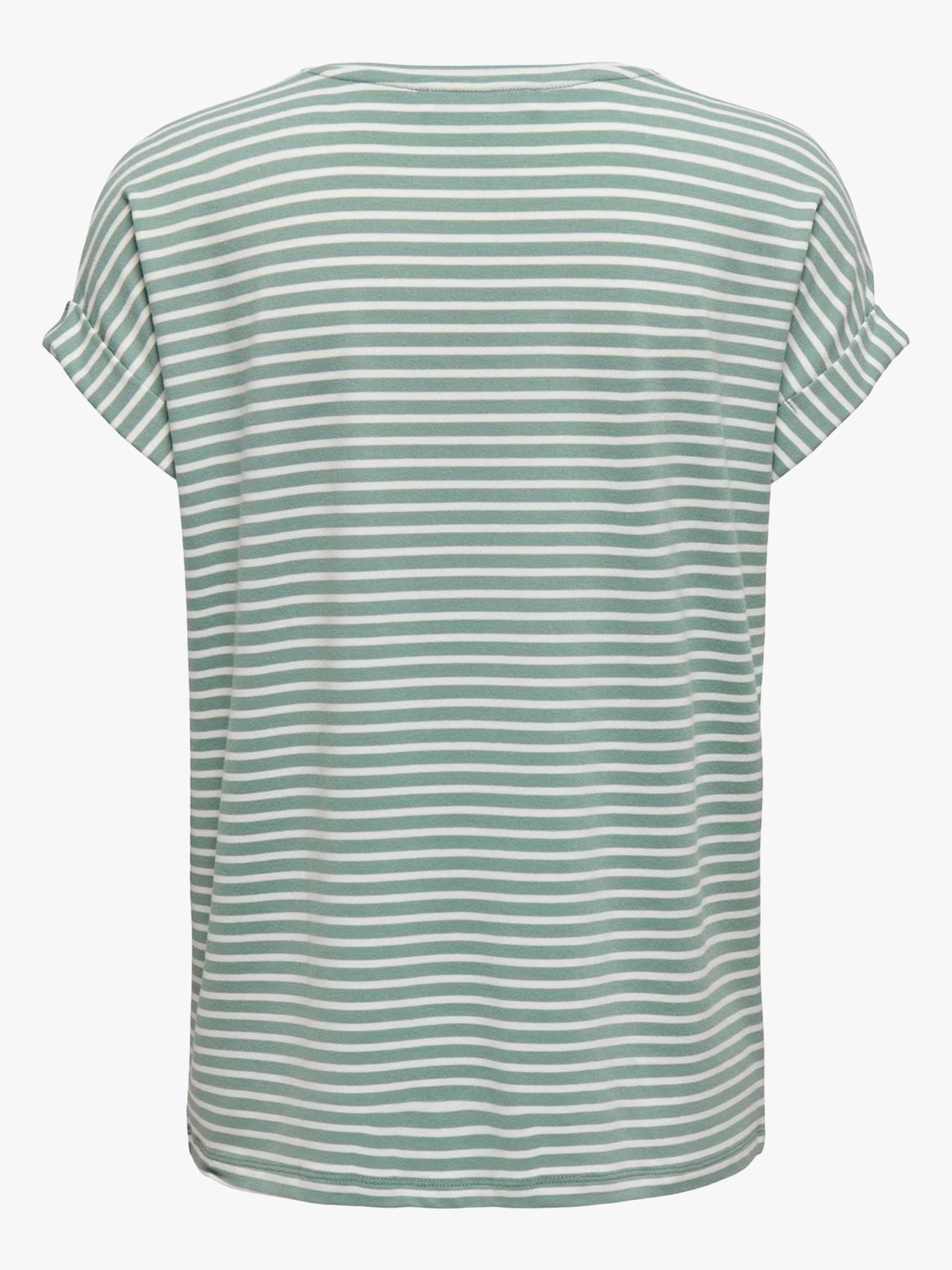 Moster Stripe Short Sleeve O-Neck Top