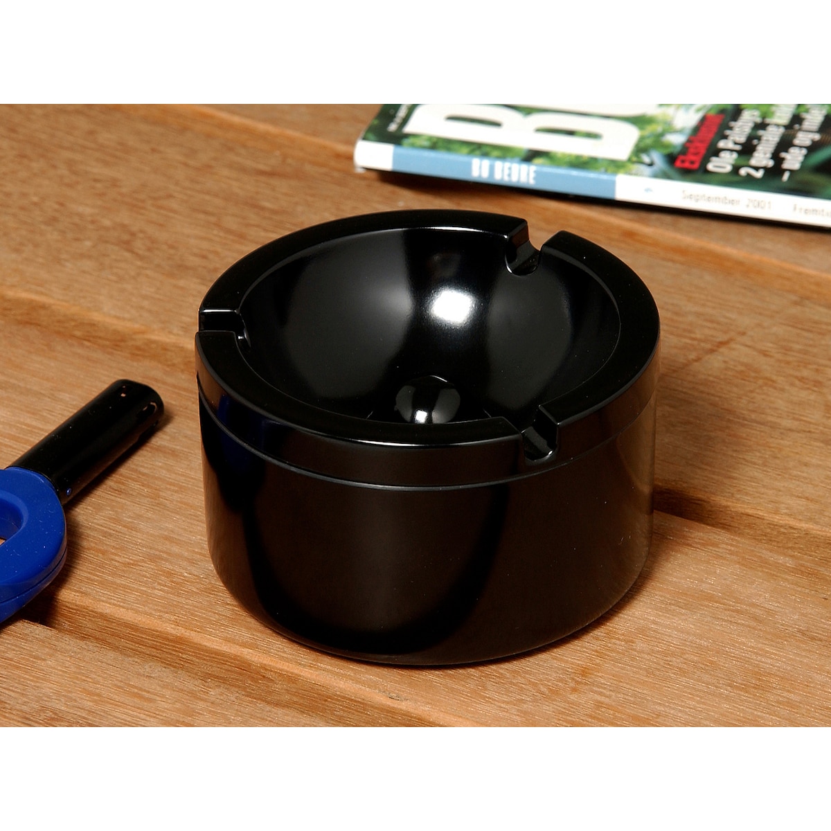 Mepal Ashtray Dia. 9.7 x 5.8 cm Black