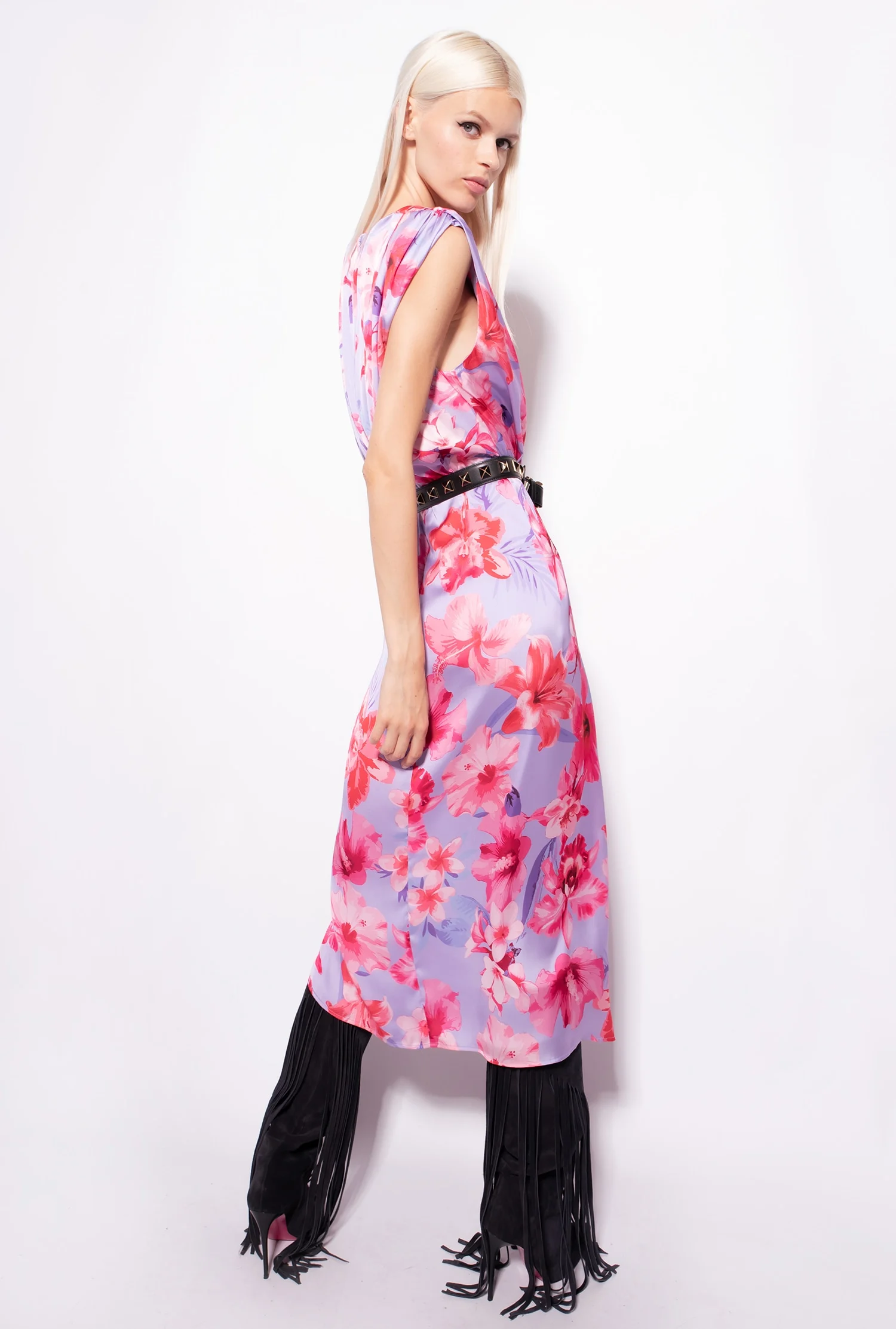 Robe à imprimé floral | Multicolore