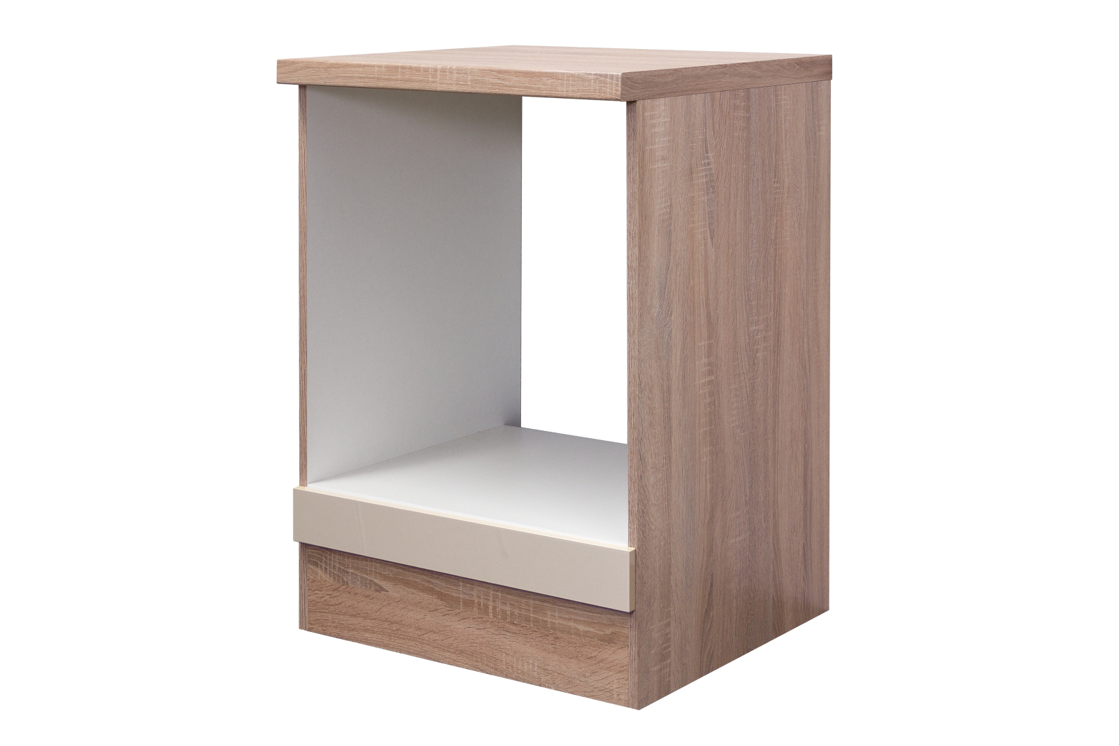Herdumbauschrank NEPAL - Kaschmir Glanz-Sonoma Eiche - 60 cm