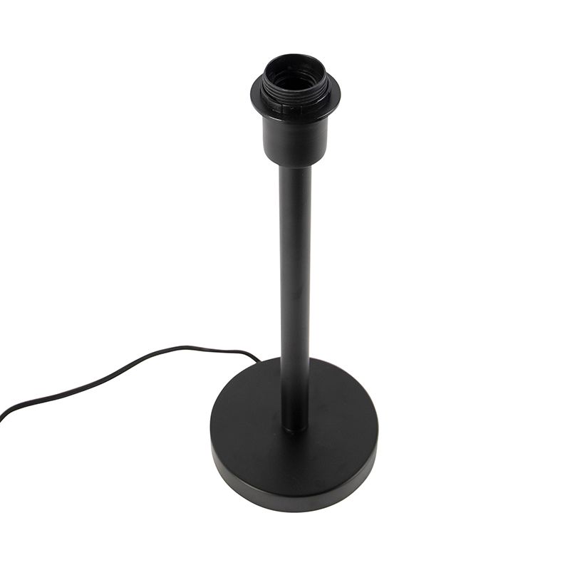 Moderne tafellamp zwart zonder kap - Simplo