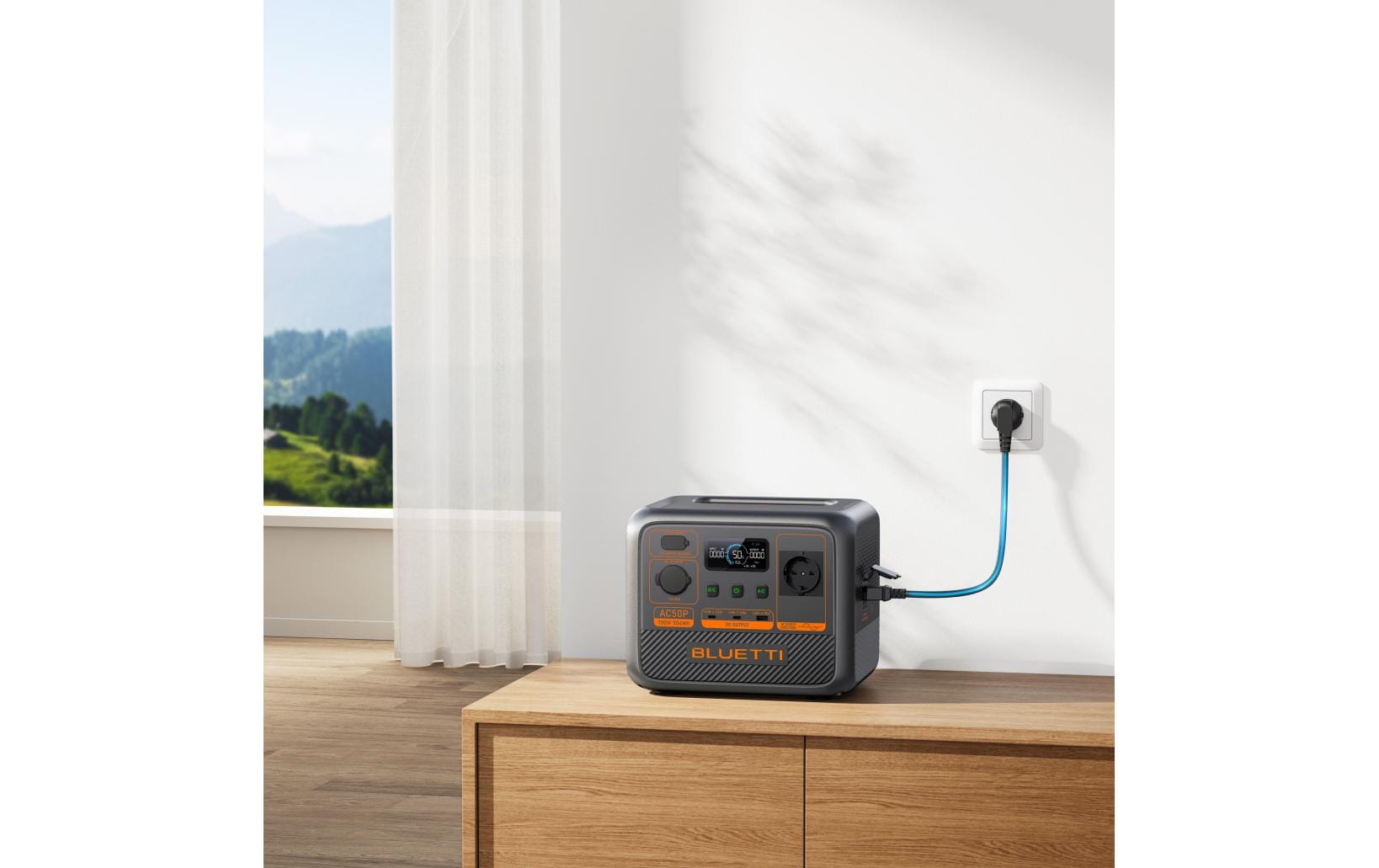 Power Station AC50P 504 Wh<br>Mobile Power Station für Reisen und Camping