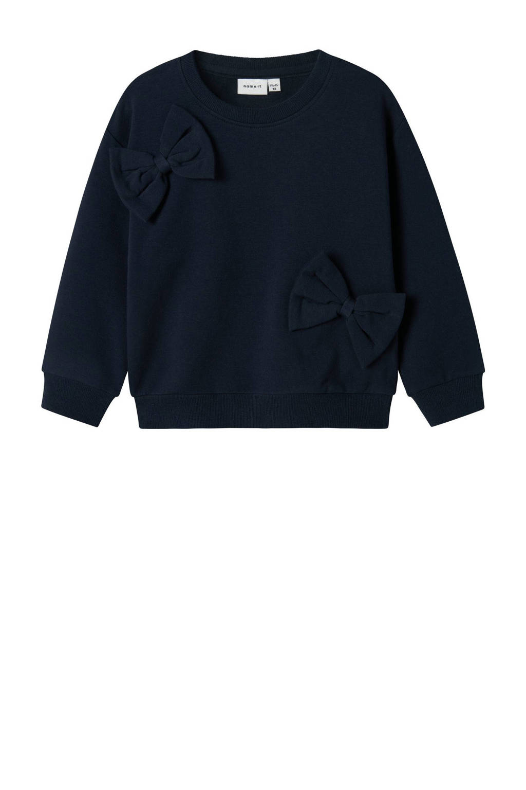 NAME IT sweater NMFRUBOW donkerblauw