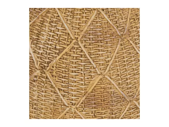 Ananas déco en résine D 14,5 x H 28 cm