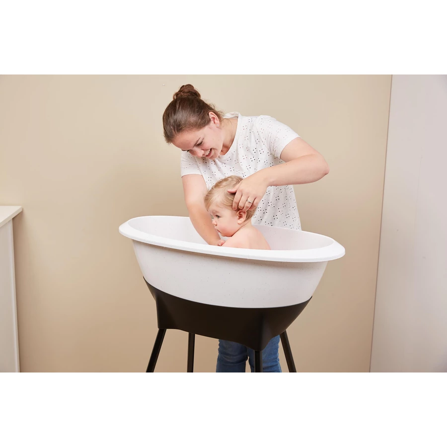 Luma® Babycare Bade- und Pflegeset Speckles White