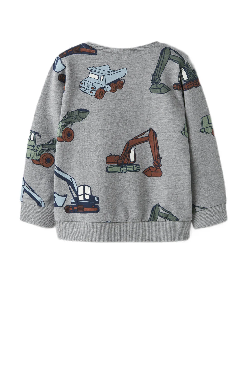 NAME IT MINI sweater grijs melange