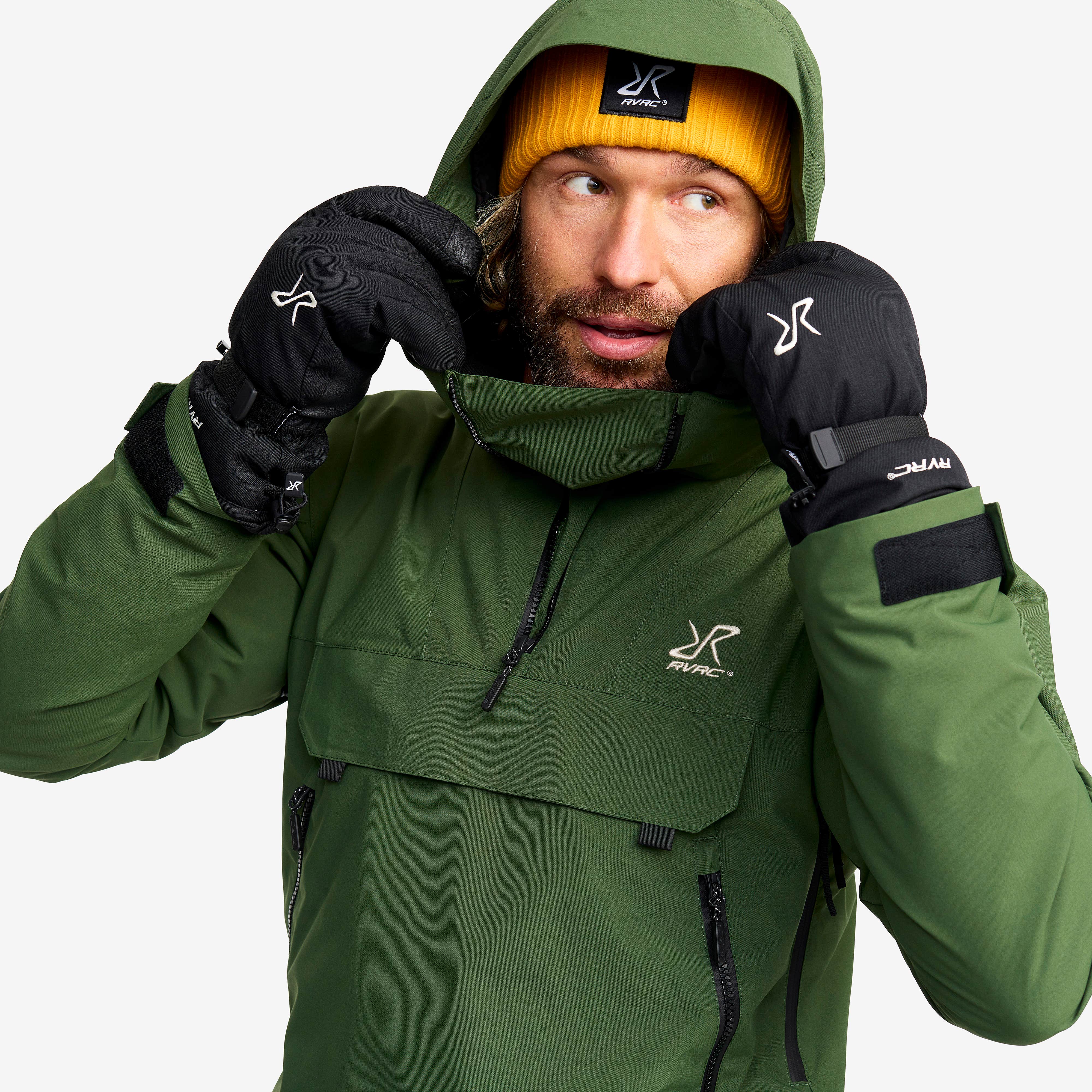 Halo 2L Insulated Ski Anorak Herre Black Forest