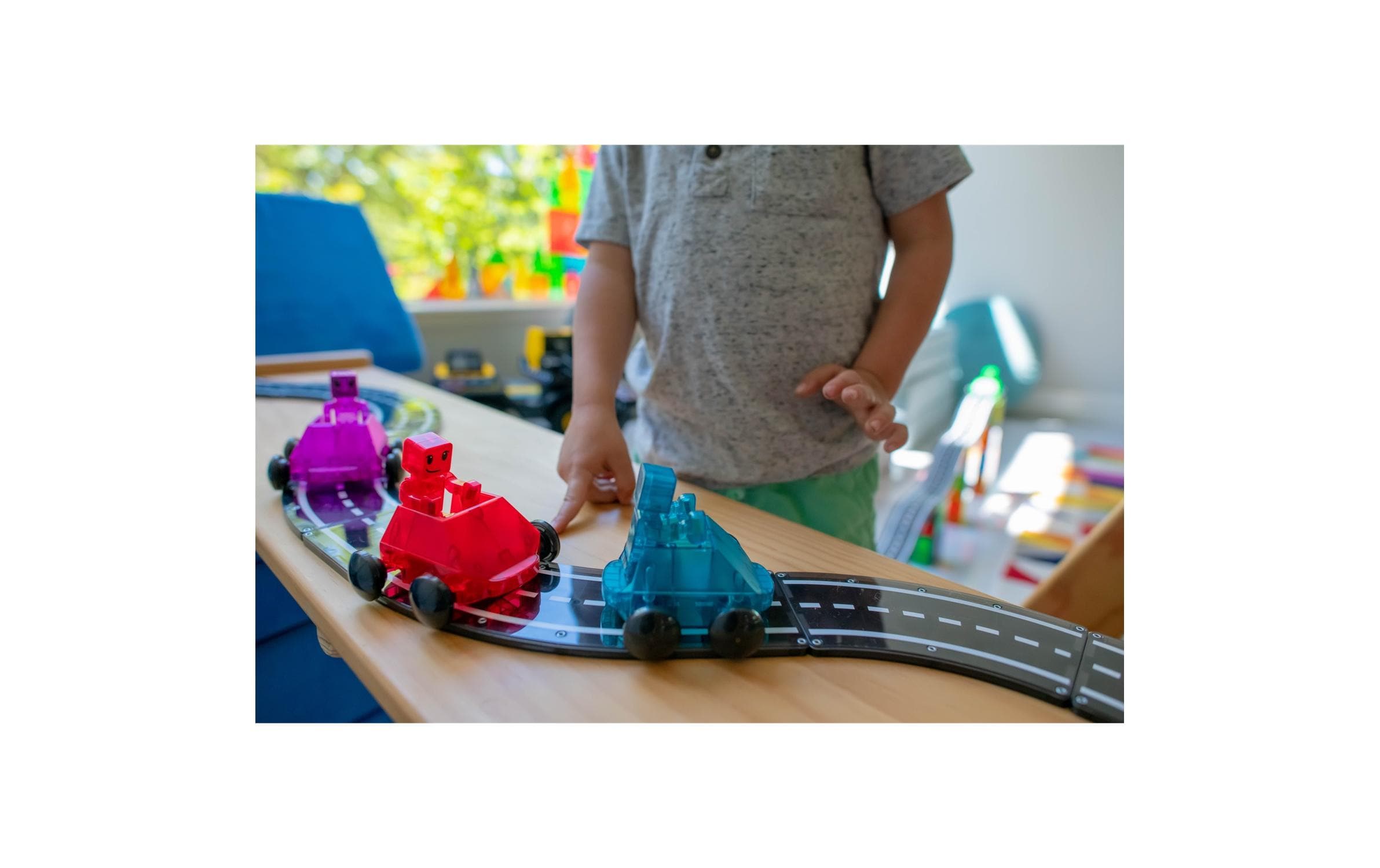 Bausteinmodell Dashers Set6-teiliges Fahrzeugset