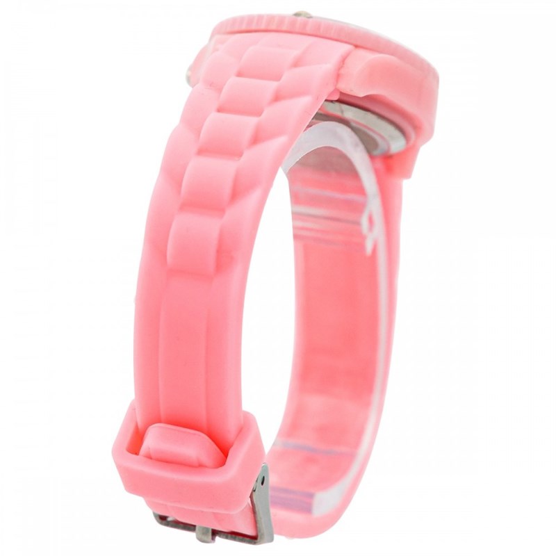 Montre Unisexe CHTIME bracelet Silicone Rose
