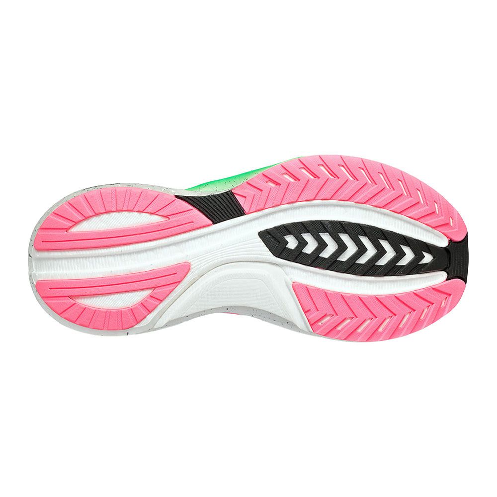 Saucony TEMPUS - Chaussures running Femme white/vizi pink