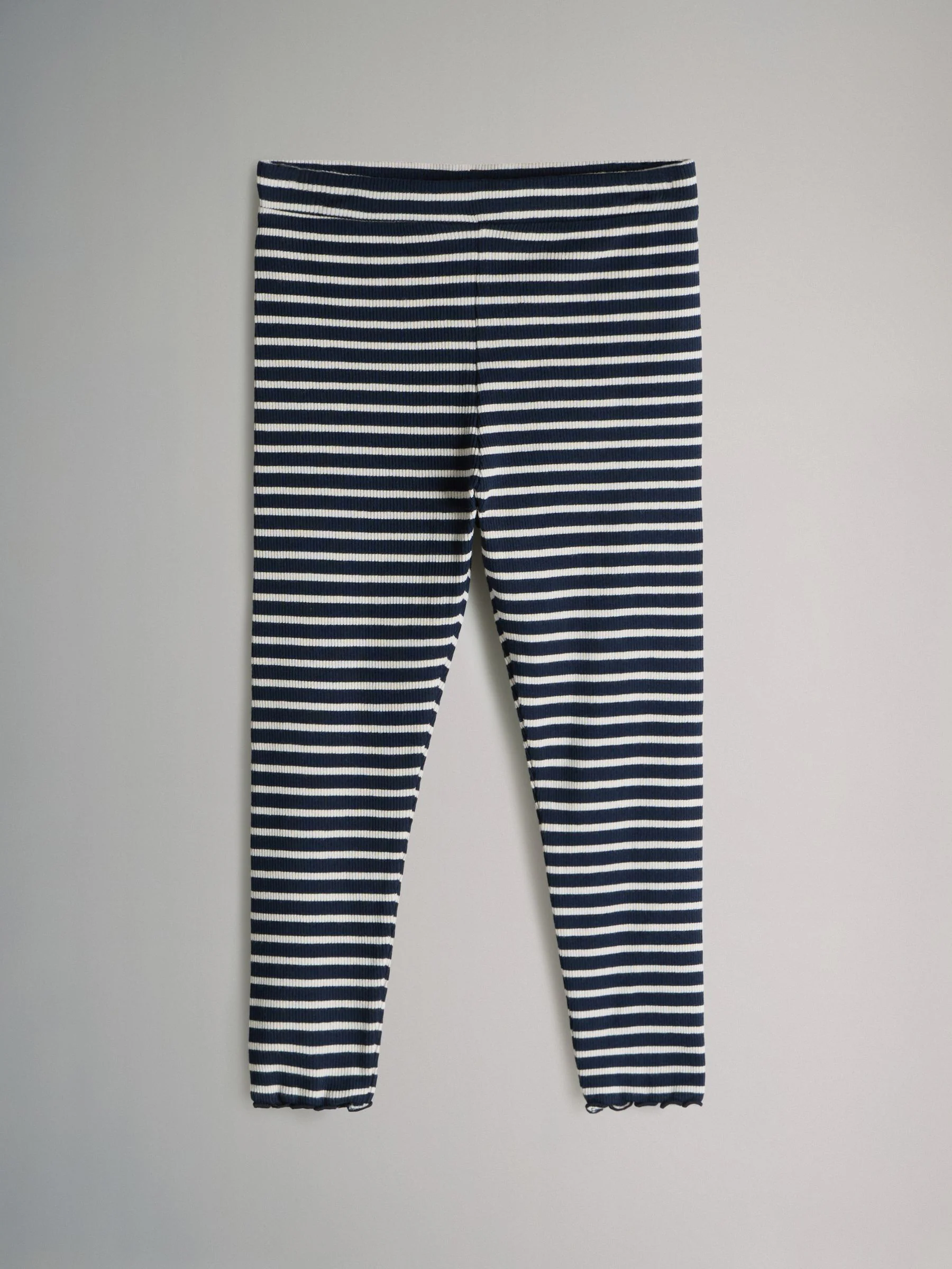 Navy Blue/Red/Pink/Stripe - The Set 4 Pack Rib Cotton Leggings
