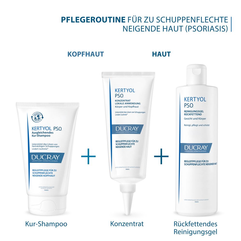DUCRAY KERTYOL P.S.O. Konzentrat - bei zu Schuppenflechte neigende Haut