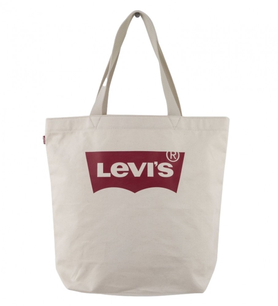 Bolsa tote Levi's Batwing, branca - 30x14x39cm -