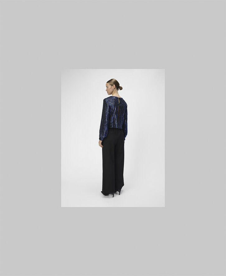 Object OBJDOTTI SANSIBA RE L/S TOP 135 Sky captain/black mesh