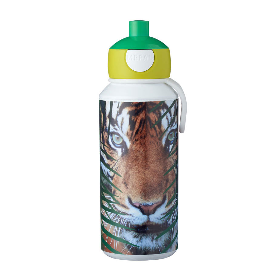Mepal Campus Drinkfles Pop-up - Animal Planet Tijger