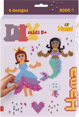Hama Prinsesse & Havfrue Perlesett 2000 Stk