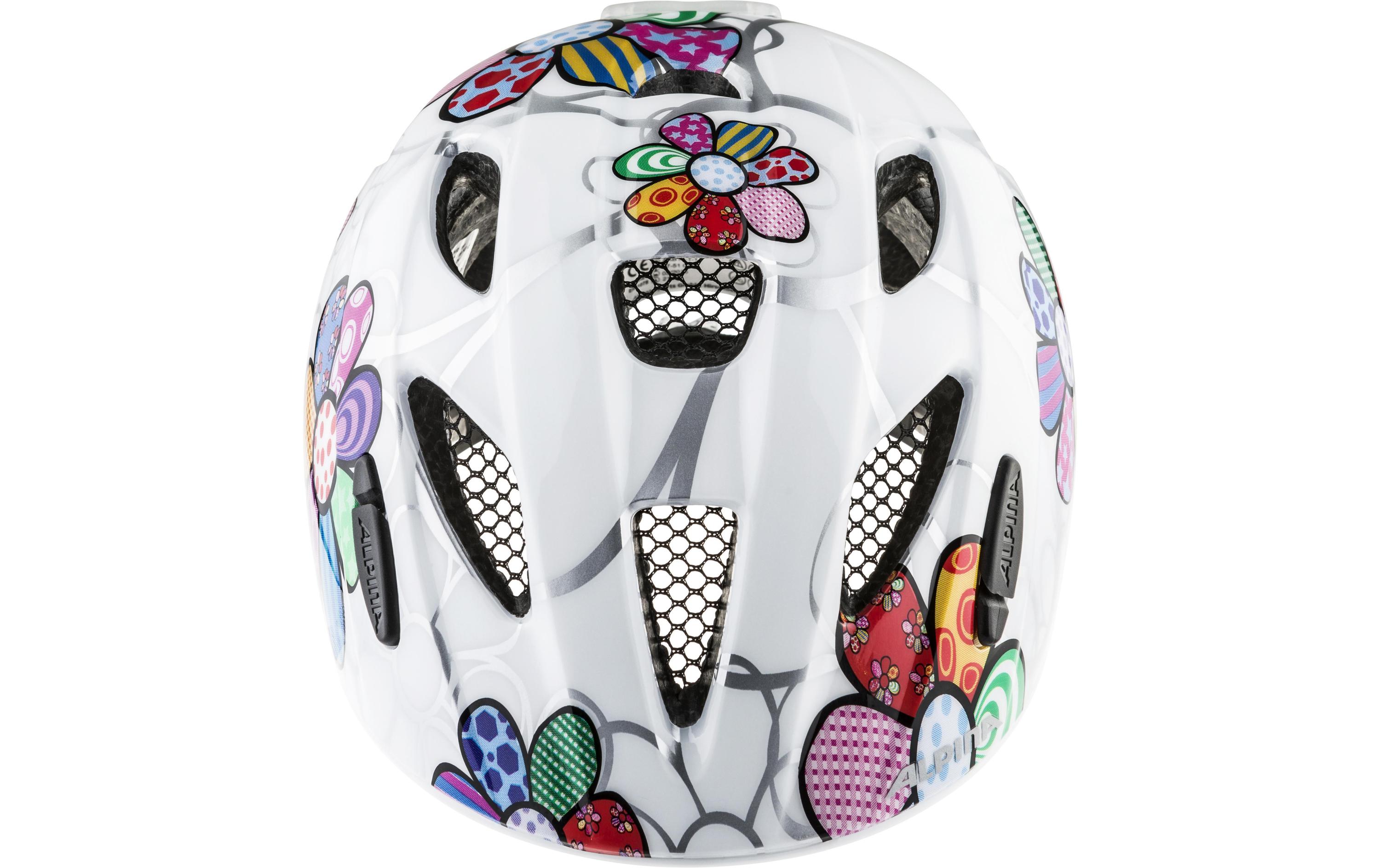 Kinderhelm Ximo Flash White FlowerKinder-Allround Velohelm