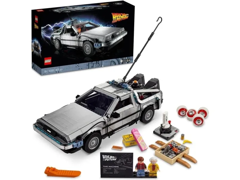 LEGO Icons 10300 Tidsmaskinen fra Tilbage til fremtiden
