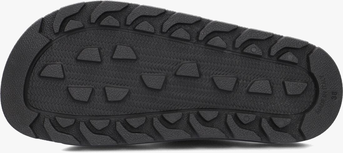 WOOLRICH zwarte woolrich slippers sandalo donna