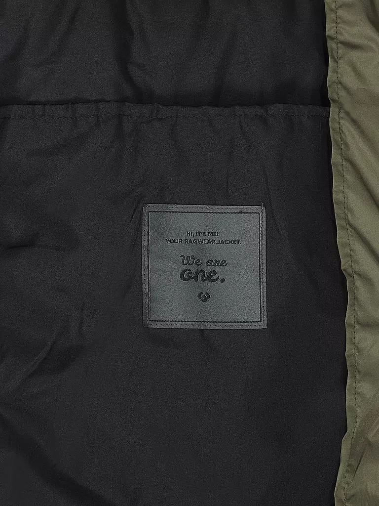 RAGWEAR Sweatjacke HALLAMR  olive