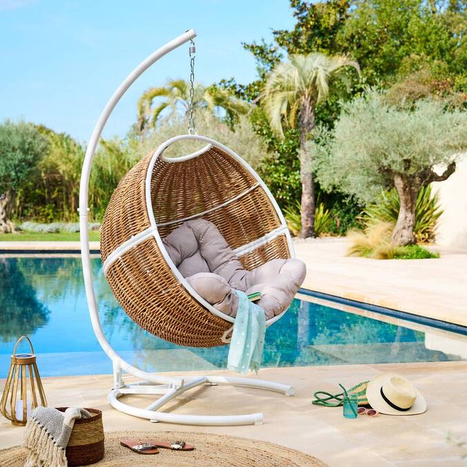 Pied pour chaise suspendue PANAO Blanc