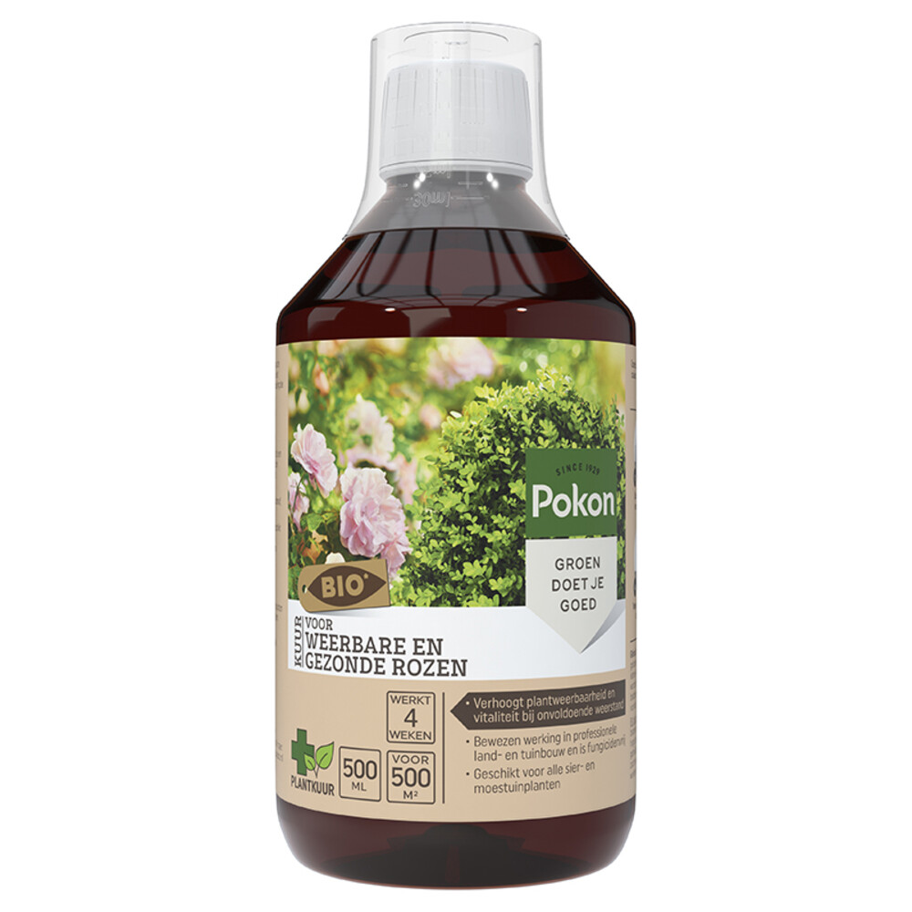 Pokon Biologische Kuur voor Weerbare en Gezonde Rozen Concentraat 500 ml