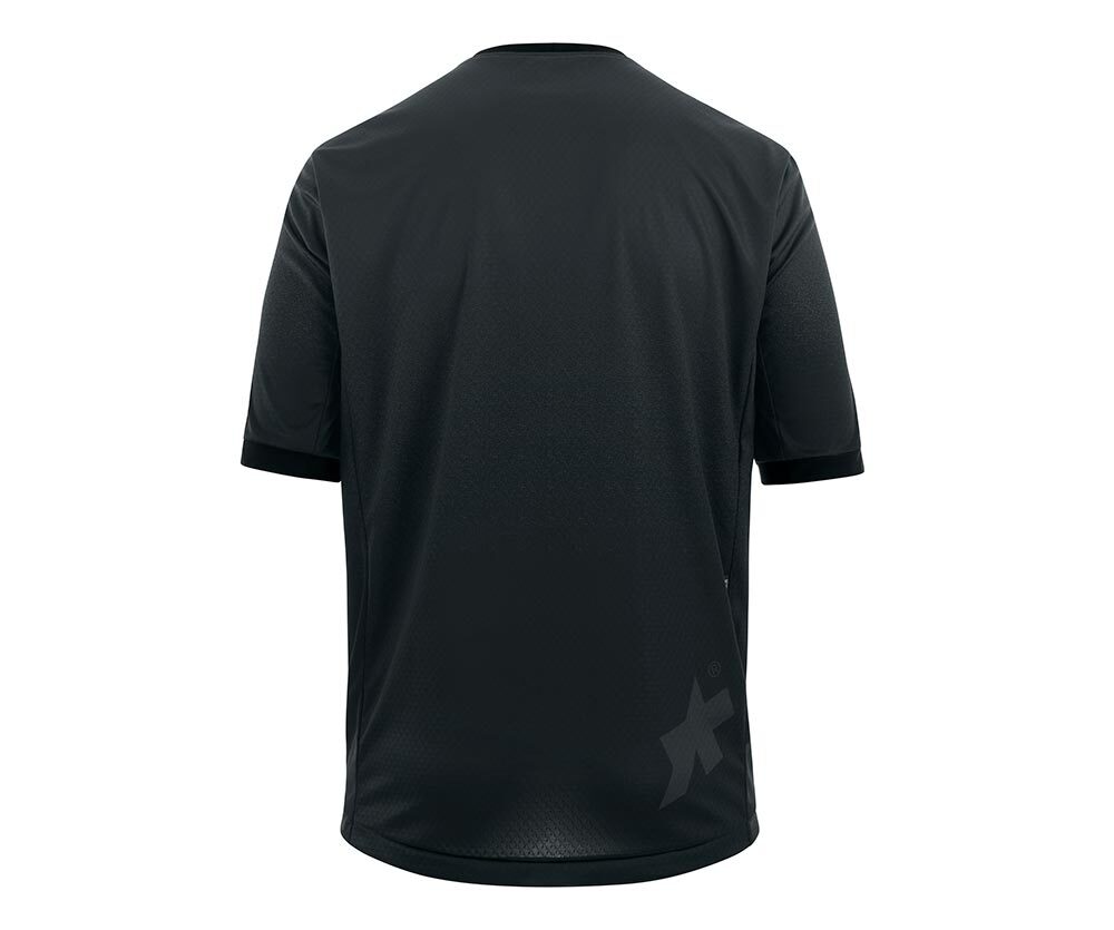 Assos Trail T3 MTB Fietsshirt Korte Mouwen Donkergrijs Heren