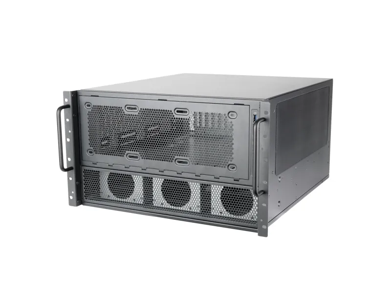 SilverStone RM600 - Rack-monterbar 6U - SSI EEB - ingen strømforsyning (ATX / PS/2) - USB