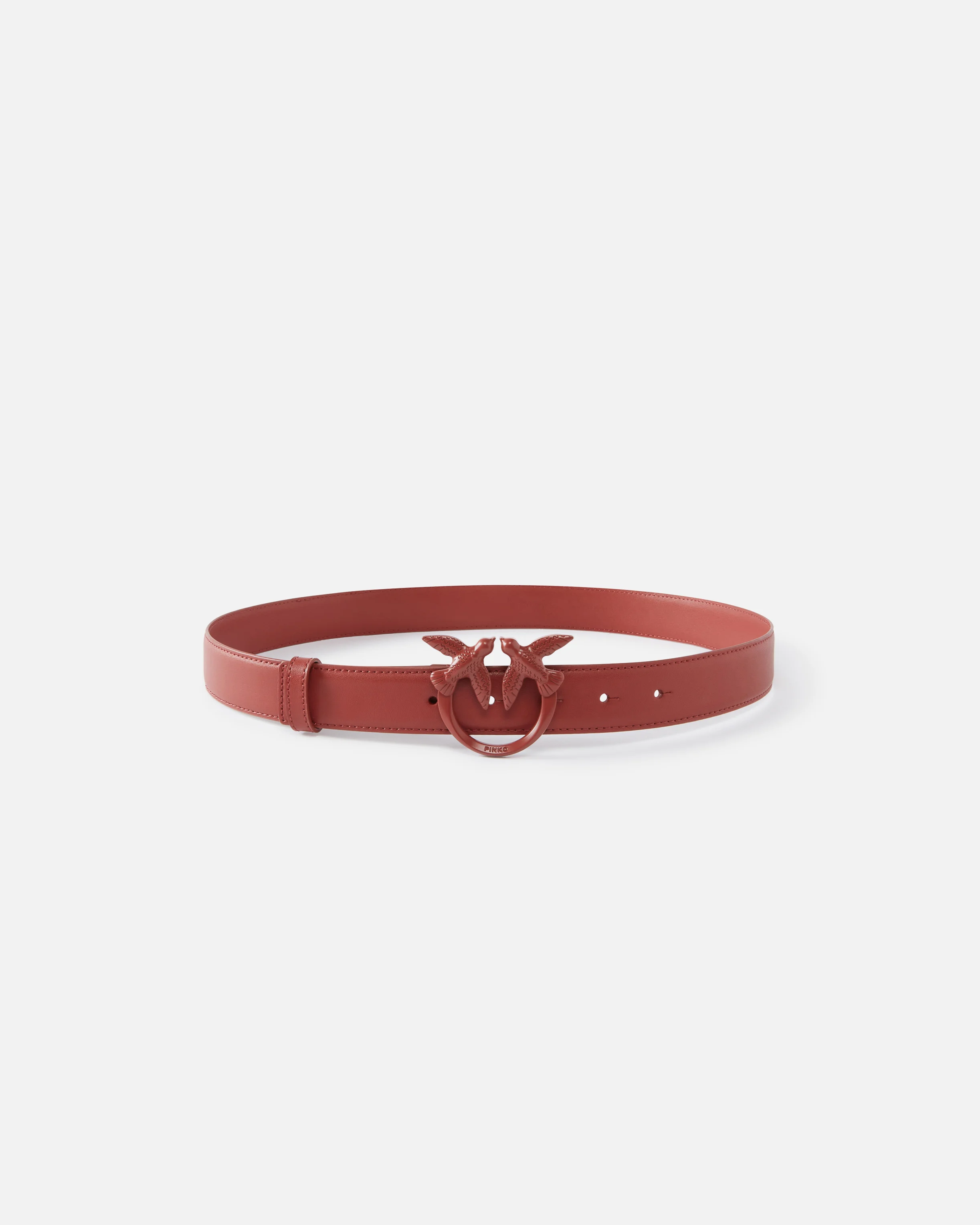Ceinture avec boucle | Rouge