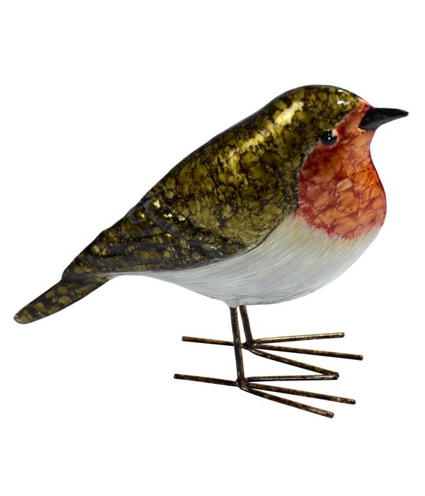Dehner Deko-Vogel Rotkehlchen, ca. H14 cm