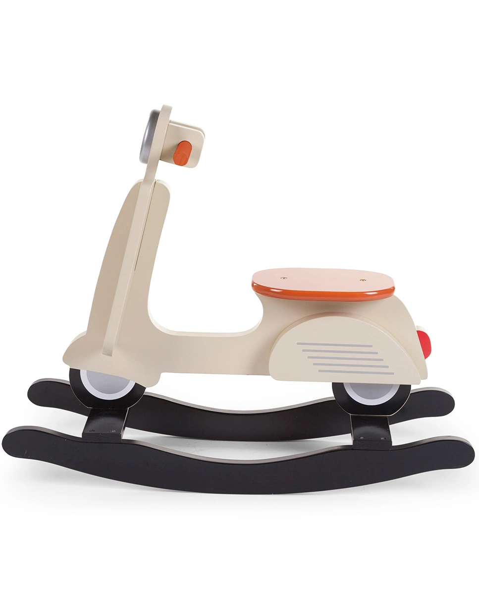 Schaukelfahrzeug SCOOTER in creme